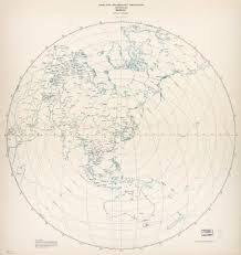 Image result for azimuthal equidistant map