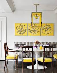 See more ideas about grey dining room, mood board, saffron. 25 Cool Grey And Yellow Dining Rooms And Spaces Digsdigs