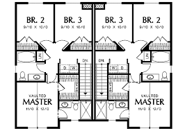 Plans for narrow lots ideas from our architect |* ideal narrow lots house plans. Narrow Lot Multi Family Home 69464am Architectural Designs House Plans