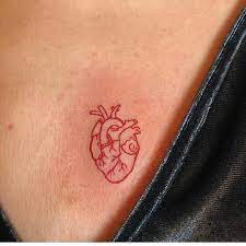 Trashy Archive Su Instagram Small Tats Also Listen To Your Teeth In My Neck By Kali Uchis And Thank Me Later Tattoos Red Tattoos Red Ink Tattoos