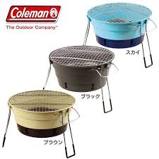 楽天市場 バーベキューコンロ b 送料無料 coleman コールマン パックアウェイグリルii ミニコンロ 七輪 bbqコンロ ステンレス アウトドア 402221 2000027318 2000027319 2000027317 ブラウン ブラック スカイ おしゃれ bbq コンロ 生活 マイルーム