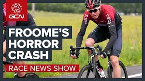 Chris froome on wn network delivers the latest videos and editable pages for news & events, including entertainment, music, sports, science and more, sign up and share your playlists. Chris Froome S Horror Crash Overshadows The Dauphine The Cycling Race News Show Youtube