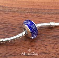 Ashes Into Glass Ashes Into Glass Glass Charm Beads Ashes Jewelry