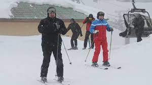 Vladimir putin is a russian politician and a former intelligence officer who has served as president of russia since 2012, previously being in the office from 1999 until 2008. Putin And Lukashenko Go Skiing In Sochi World News Sky News