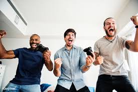 Download Premium Image Of Group Of Friends Playing Game Together 384666 In 2020 Games To Play Group Of Friends Friends Photography