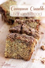 Cinnamon Crumble Banana Bread Recipe Moist Banana Bread Desserts Cinnamon Crumble