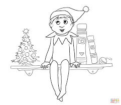 It's a magical experience for my kids =) (youtube.com). Elf On The Shelf Printable Coloring Pages Coloring Home