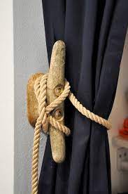 Nautical Curtain Tie Back Nautical Curtains Nautical Room Nautical Bedroom