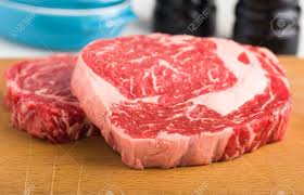 Remove the steaks from the refrigerator and let them come to room temperature, about 30 to 45 minutes. Raw Ribeye Steak Stock Photo Picture And Royalty Free Image Image 12747371