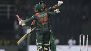 Bangladesh qualify for finals against india after they beat sri lanka in a match marred by controversy. Mushfiqur Rahim Slams Unbeaten 72 As Bangladesh Upset Sri Lanka By 5 Wickets Hindustan Times