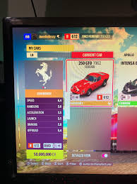 Why cant i sell this car ? : rForzaHorizon5
