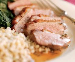 Perfect holiday main dish recipe or something you can make any time for a special occasion. Pan Roasted Duck Breasts With Sherry Honey Thyme Sauce Recipe Finecooking