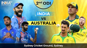Full schedule of matches, venues, dates, times and squads. India Vs Australia 2nd Odi Watch Ind Vs Aus Match Online On Sonyliv And Sony Six Cricket News India Tv