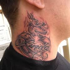 Also, tattooing the neck can be painful. Neck Name Tattoo Men Novocom Top