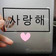 Apa arti saranghae dan saranghaeyo dalam bahasa indonesia? Tulisan Saranghae