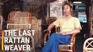 This rattan chair also comes in an other solid colour if you are looking for another look. Singapore S Last Maker Of Handwoven Rattan Chairs Youtube