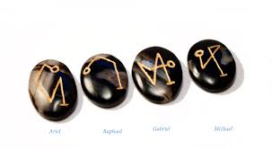In the scriptures the angels appear as god's messengers. Archangel Symbols On Suleiman Stone
