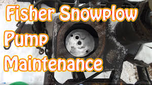 The current flows from the left side to right. Diy Fisher Minute Mount Snow Plow Maintenance Clogged Screen Fluid Change Moves Slowly Youtube