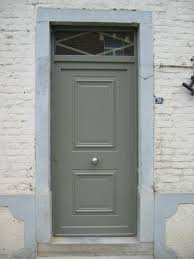 Porte Exterieur Www Slmmenuiserie Be Ral 7023 Couleur Facade Maison Facade Maison Couleur Facade