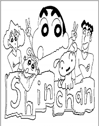 Doraemon coloring pages pdf.stay safe and healthy. Shin Chan Coloring Pages Coloring Home