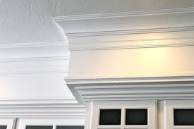 3 Pieces Of Trim Crown A Baseboard Hung Upside Down And Pin Mold At The Bottom Of The Soffit Kitchen Soffit Soffit Ideas Kitchen Cabinets Makeover
