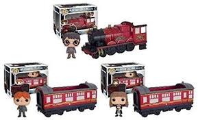 All Aboard The Hogwarts Express This Harry Potter Hogwarts Express Engine Vehicle With Harry Potter P Harry Potter Funko Pop Harry Potter Pop Hogwarts Express