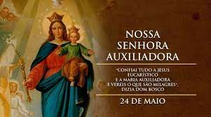Facilidade no pagamento e entrega rápida. Hoje E Celebrada Nossa Senhora Auxiliadora Que Nos Sustenta Em Tempos Dificeis