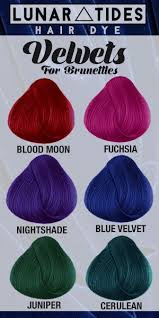 Lunar Tides Rich Velvet Color Collection For Brunettes