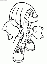 Knuckles the echidna is guardian of the master emerald. Sonic Knuckles Colouring Sonic Knuckles Coloring Sonic Knuckles Coloring Pages Sailor Moon Coloring Pages Hedgehog Colors Online Coloring Pages