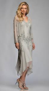 Scala 25360 Tea Length Mother Of The Bride Dress Mother Of Groom Dresses Bride Clothes Mother Of The Bride Dresses
