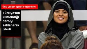 Güzelliğiyle dikkat çeken amal, tribünlerin yeni g. Derbiyi Tribunden Izleyen Belhan Danin Esi Bu Kez Goruntu Vermedi Haber Gazetesi