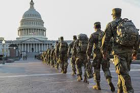 Widely circulating images of national guard troops sleeping on the floor of the u.s. National Guard Troops Sleeping In Halls Of Us Capitol Today