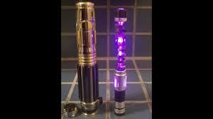 … presumably, this means he's not human, but he's definitely taller than mace windu was by a lot. Mace Windu Lightsaber W Custom Crystal Internals Removable Blade Youtube