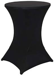 Check out our cocktail table cover selection for the very best in unique or custom, handmade pieces from our tablecloths shops. Amazon Com Obstal Cocktail Table Covers Stretch Spandex Black Cocktail Table Cover Cloth For Wedding Banquet And Party 30 32 Diameter X 42 Height 1pc Home Kitchen