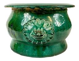 Library card number or ez username pin or ez password. 19th Century Chinese Green Ceramic Planter With Foo Dog Handles Chairish
