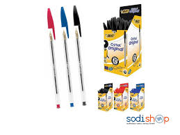 Bic (aka schwarz information criterion). Boite Stylo A Bille Marque Bic Couleur Bleu Rouge Noir Sm00811 Sodishop Guinee
