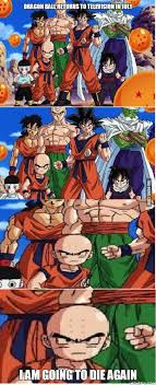 When they say the worlds going to end in 30 minites in yyh, the world actually ends in that time, and they go to fight somewhere else. Dragon Ball Is Back Krilin Is Not Happy Dragon Ball Super Funny Anime Dragon Ball Super Dragon Ball Super Manga