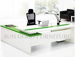 Modern white office table design. China Modern White Green Office Table Design Office Furniture Set Sz Od478 China Good Quality Office Desk Modern Office Desk