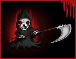 How To Draw Chibi Grim Reaper, Step by Step, Drawing Guide, by Dawn -  DragoArt