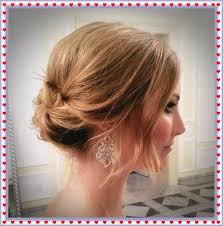 This hairstyle is increasing in popularity and for obvious reasons. Updos For Short Hair Easy Bpatello