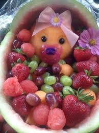 15 Fun Baby Shower Fruit Display Ideas Baby Shower Fruit Baby Shower Fun Baby Shower Food