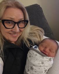 We're completely in LOVE 🩵 Meet our first Grandson…Samuel Joseph Studer.  Born Oct 7 at 4:01 pm. Isn't he just Wow 🩵🥹