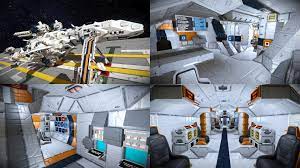 Finally Done With The Interior Getting Ready To Release This Soon Just Have To Fix A Few Things And She Ll Be Done Spaceengineers