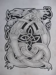 As you might know that during the ice age the celts resided in northen europe. Celtic Lion And Dragon2 Celtic Dragon Tattoos Celtic Dragon Celtic Tattoos