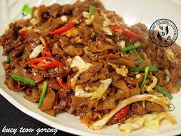 Char koay teow(simply the best). Kuey Teow Goreng Daging