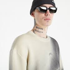 Swetry A-COLD-WALL* Digital Print Crewneck Mid Grey (ACWMK052 Mid Grey)