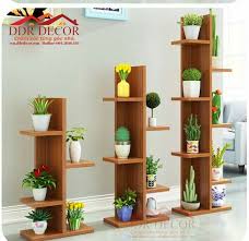 mueble para plantas estandes de plantas ideias para bambu decoracao
