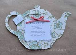 The heading holiday party is not editable. Diy Tea Party Invitations Cute And Crafty Tea Pots