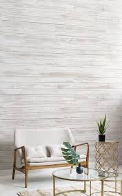 Whitewashed Wood Wallpaper Wooden Effect Design Muralswallpaper Wood Effect Wallpaper Office Wallpaper Scandinavian Style Home