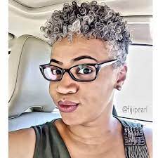 Pin By Seriously Natural Llc On Prettiness To Me Natural Gray Hair Natural Hair Styles Short Hair Styles